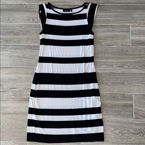 Black and white dress